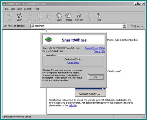 TamoSoft SmartWhois 5.1.302 Download